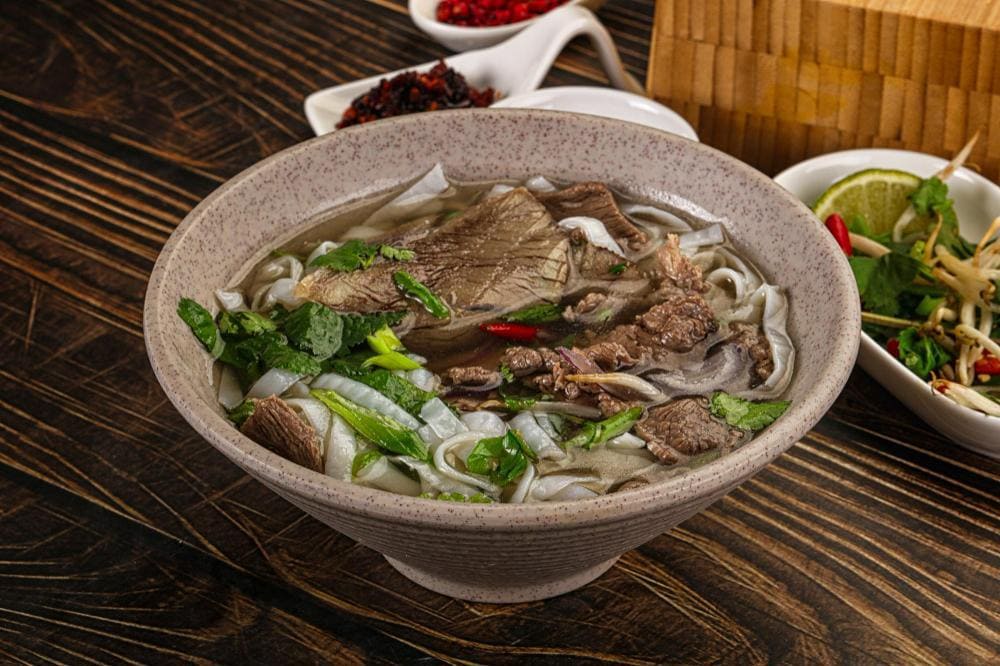 Vietnamese beef pho